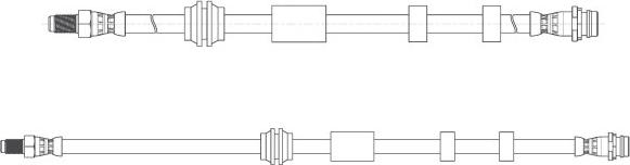 CEF 514866 - Тормозной шланг autospares.lv