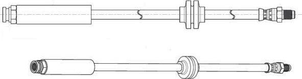 CEF 514802 - Тормозной шланг autospares.lv