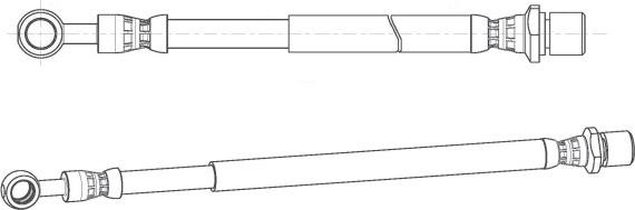 CEF 514836 - Шланг сцепления autospares.lv