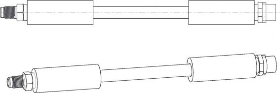 CEF 514826 - Тормозной шланг autospares.lv