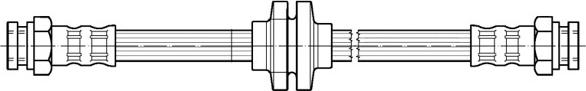 CEF 516990 - Тормозной шланг autospares.lv