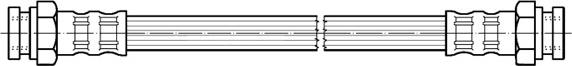 CEF 516711 - Тормозной шланг autospares.lv