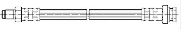 CEF 510945 - Тормозной шланг autospares.lv