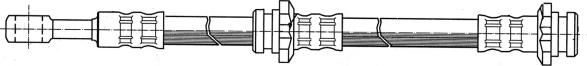 CEF 510424 - Тормозной шланг autospares.lv