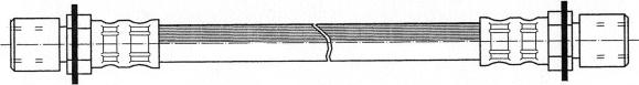 CEF 510591 - Тормозной шланг autospares.lv