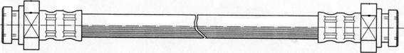 CEF 510593 - Тормозной шланг autospares.lv