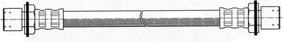 CEF 510933 - Тормозной шланг autospares.lv