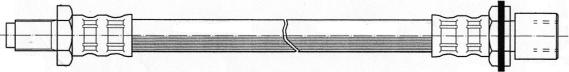 CEF 510532 - Тормозной шланг autospares.lv