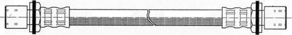CEF 510523 - Тормозной шланг autospares.lv