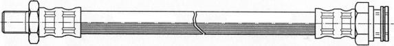 CEF 510576 - Тормозной шланг autospares.lv