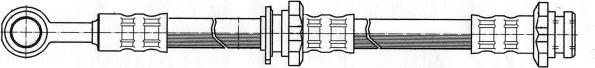 CEF 511046 - Тормозной шланг autospares.lv