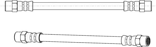 CEF 510009 - Тормозной шланг autospares.lv