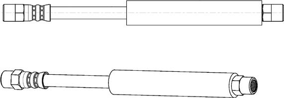 CEF 510005 - Тормозной шланг autospares.lv