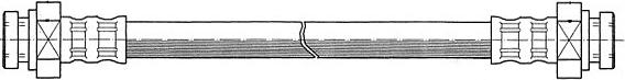 CEF 510038 - Тормозной шланг autospares.lv