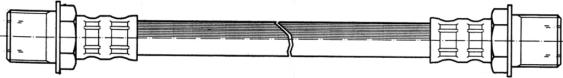 CEF 510193 - Тормозной шланг autospares.lv