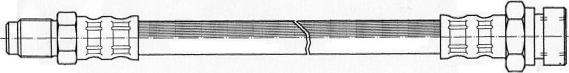 CEF 510140 - Тормозной шланг autospares.lv