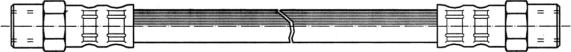 CEF 510163 - Тормозной шланг autospares.lv