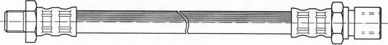 CEF 510180 - Тормозной шланг autospares.lv