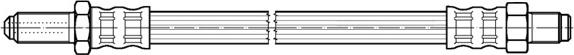 CEF 510840 - Тормозной шланг autospares.lv