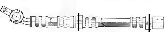 CEF 510862 - Тормозной шланг autospares.lv