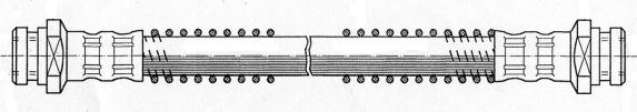 CEF 510874 - Тормозной шланг autospares.lv