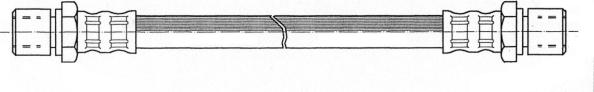 CEF 510870 - Тормозной шланг autospares.lv