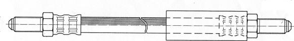 CEF 510381 - Тормозной шланг autospares.lv