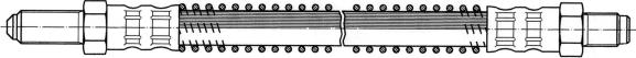 CEF 510375 - Тормозной шланг autospares.lv