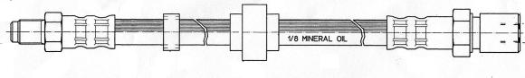 CEF 510711 - Тормозной шланг autospares.lv