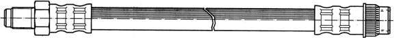 CEF 510712 - Тормозной шланг autospares.lv