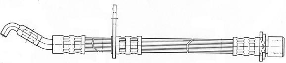 CEF 511966 - Тормозной шланг autospares.lv