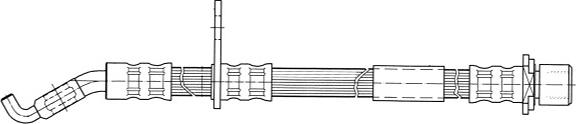 CEF 511967 - Тормозной шланг autospares.lv