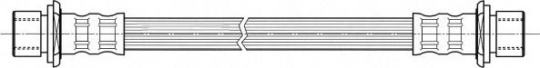 CEF 511939 - Тормозной шланг autospares.lv