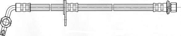 CEF 511937 - Тормозной шланг autospares.lv