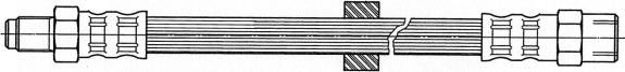 CEF 511927 - Тормозной шланг autospares.lv