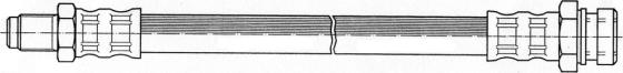 CEF 511497 - Тормозной шланг autospares.lv