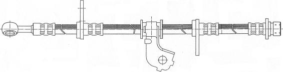 CEF 511445 - Тормозной шланг autospares.lv