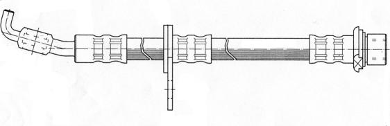 CEF 511440 - Тормозной шланг autospares.lv