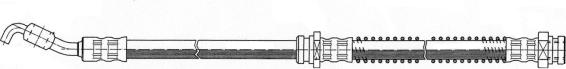 CEF 511487 - Тормозной шланг autospares.lv