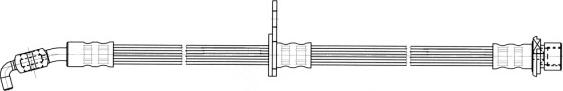 CEF 511439 - Тормозной шланг autospares.lv