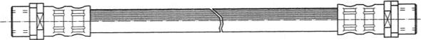 CEF 511547 - Тормозной шланг autospares.lv