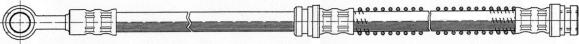 CEF 511501 - Тормозной шланг autospares.lv