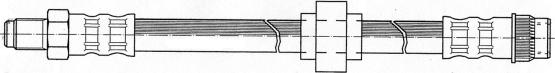 CEF 511535 - Тормозной шланг autospares.lv