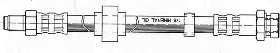 CEF 511695 - Тормозной шланг autospares.lv