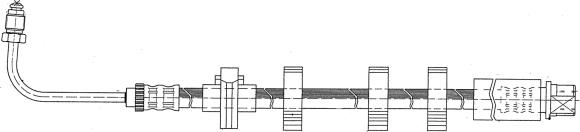 CEF 511693 - Тормозной шланг autospares.lv