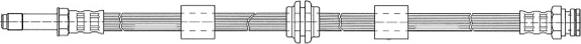 CEF 511644 - Тормозной шланг autospares.lv