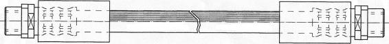 CEF 511643 - Тормозной шланг autospares.lv