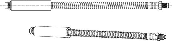 CEF 511680 - Тормозной шланг autospares.lv