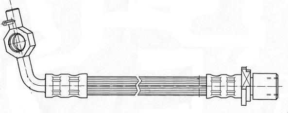 CEF 511688 - Тормозной шланг autospares.lv