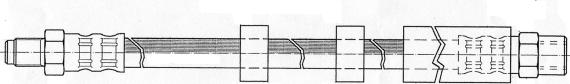 CEF 511682 - Тормозной шланг autospares.lv